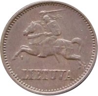 1 Centas obverse