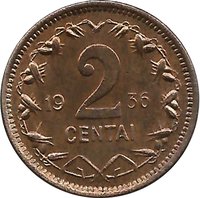 2 Centai reverse