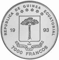 7000 Francos CFA obverse