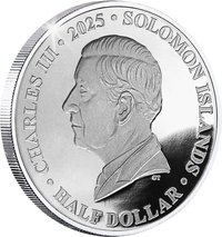 ½ Dollar obverse