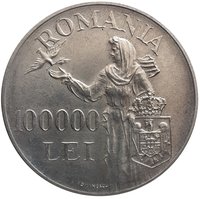 100000 Lei reverse