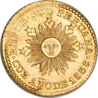 1 Escudo obverse