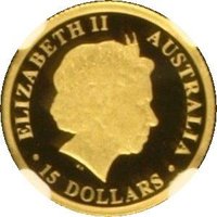 15 Dollars obverse