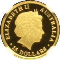 15 Dollars obverse