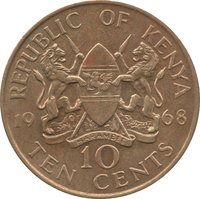 10 Cents obverse
