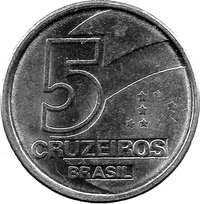 5 Cruzeiros obverse