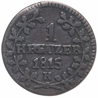 1 Kreuzer reverse