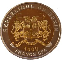 1000 Francs CFA obverse