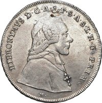½ Thaler - ½ Guldiner obverse