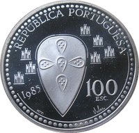 100 Escudos obverse