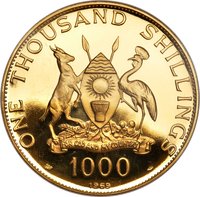 1000 Shillings obverse