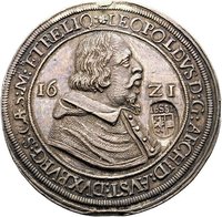 1 Thaler - 1 Guldiner obverse