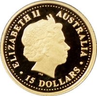 15 Dollars obverse