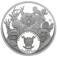 1000 Francs CFA obverse