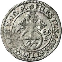 1⁄24 Thaler reverse