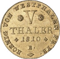 5 Thalers reverse