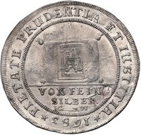 ½ Thaler reverse