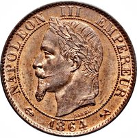 5 Centimes obverse