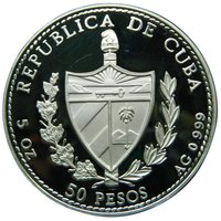 50 Pesos obverse