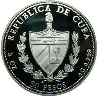 50 Pesos obverse