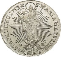 ½ Thaler reverse