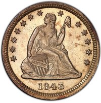 ¼ Dollar obverse