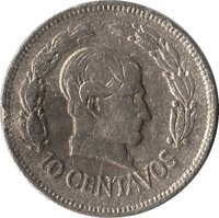 10 Centavos reverse