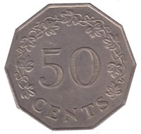 50 Cents reverse
