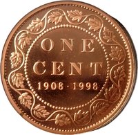 1 Cent reverse
