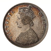 ½ Rupee obverse