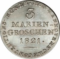 3 Mariengroschen reverse