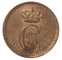 1 Øre obverse