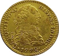 1 Escudo obverse