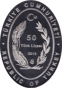 50 Lira obverse