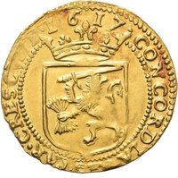 ½ Gold Rider reverse