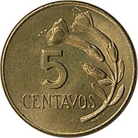 5 Centavos reverse