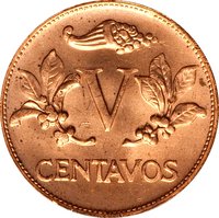 5 Centavos reverse