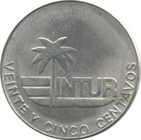 25 Centavos reverse
