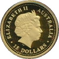 15 Dollars obverse
