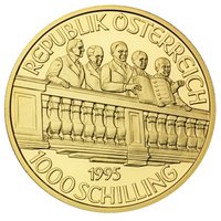 1000 Schilling obverse