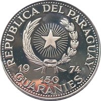 150 Guaraníes obverse