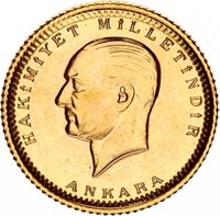 25 Kuruş reverse