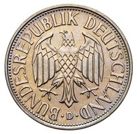 1 Deutsche Mark obverse