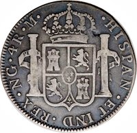 4 Reales reverse