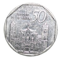 50 Centavos reverse