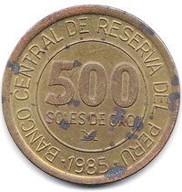 500 Soles obverse