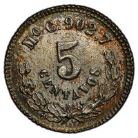 5 Centavos reverse