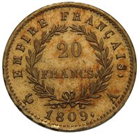 20 Francs reverse