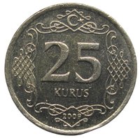 25 Kuruş reverse