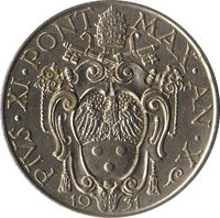 1 Lira obverse